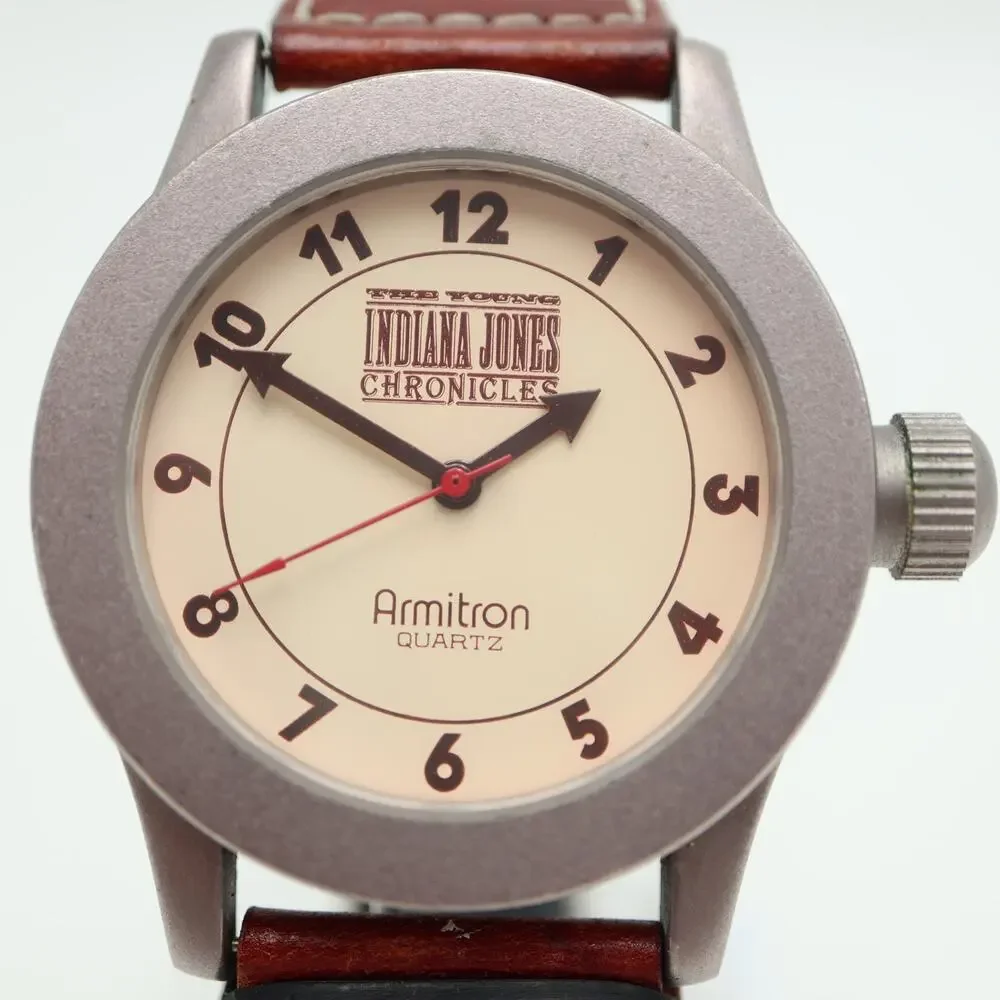 The Young Indiana Jones Chronicles Vintage 1992 Watch Canvas Strap w New Battery